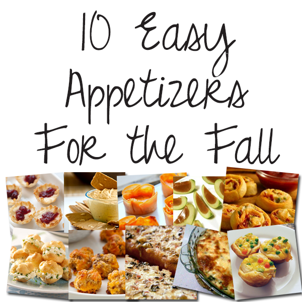 10 easy appetizers for the fall Sunny Slide Up