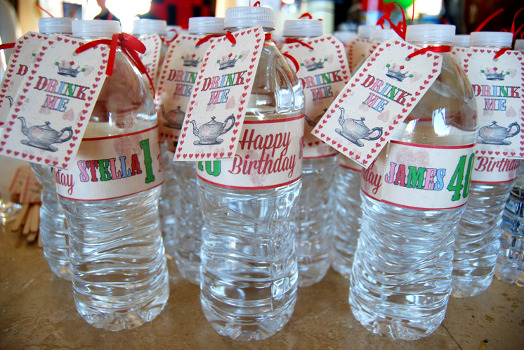 Birthday Water Bottles