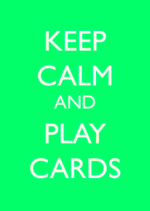 keep calm free card template
