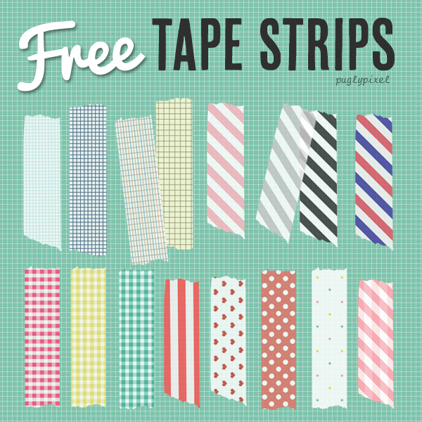 Free Waashi Tape Patterns