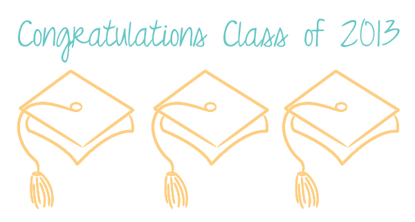 Congratulations Class of 2013
