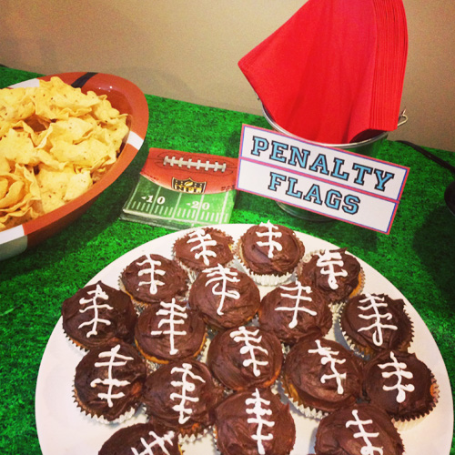 Football Party Food and Decor Ideas