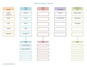 labor and delivery call logs | Sunny Slide Up
