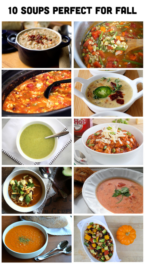 10 soups perfect for fall | Sunny Slide Up