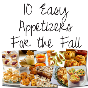 easy fall appetizers