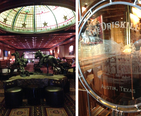 Driskill Hotel Bar Austin Texas