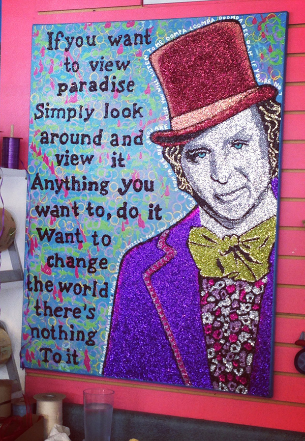 Willy Wonka Art Quote