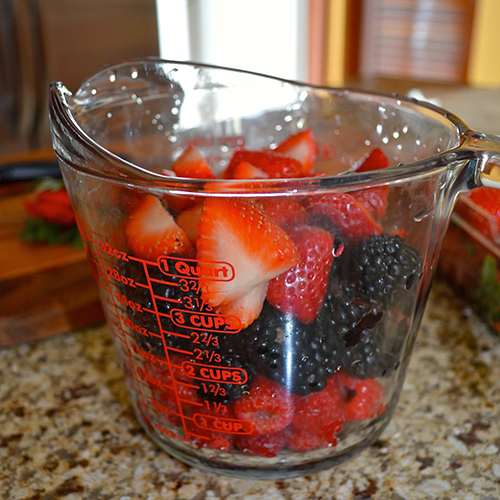 diy fruit cups