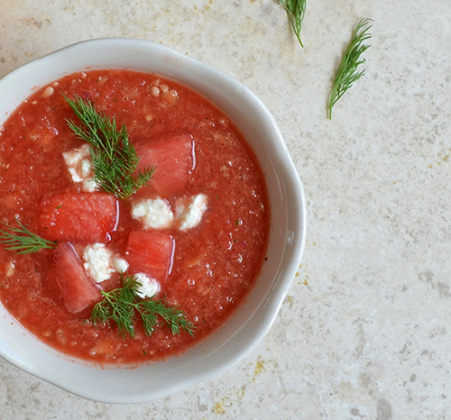 Watermelon Gazpacho Recipe Alivia Jane