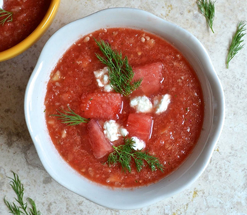 Watermelon Gazpacho Recipe Perfect For Summer