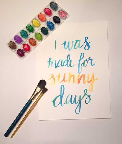 giveaway with dry ink designs