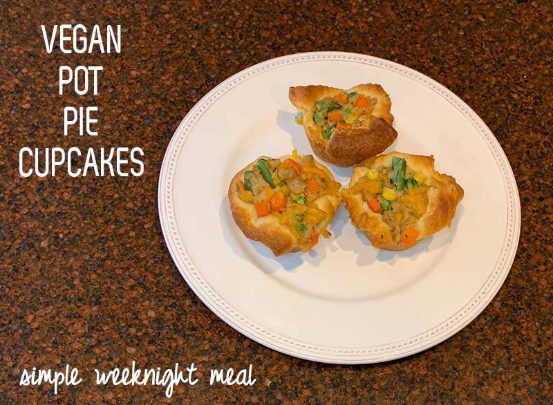 Vegan Pot Pie Cupcakes